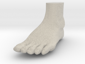 Solid Foot - 4.4" Length in Natural Sandstone