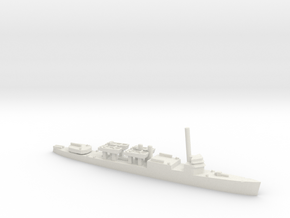 USS McKean APD 1:1800 in White Natural Versatile Plastic