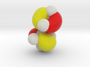 Highest occupied pi-MO (HOMO) of cis-Butadiene in Full Color Sandstone