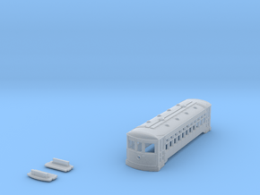 N Scale 2 Truck BIRNEY Shell in Smooth Fine Detail Plastic