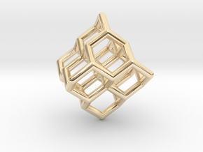 Diamond structure (tiny) in 14K Yellow Gold