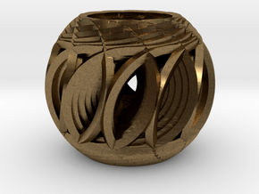 Hyper-Sphere 01 in Natural Bronze