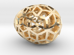 Mosaic Egg #10 in 14K Yellow Gold