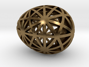 Mosaic Egg #9 in Natural Bronze