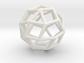 MaxiMin 30 Vertices in White Natural Versatile Plastic