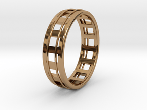 RING in Polished Brass