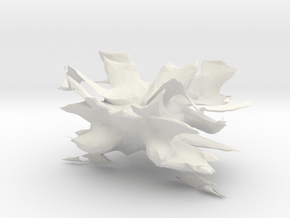 Rorschach Test 1 in 3D in White Natural Versatile Plastic