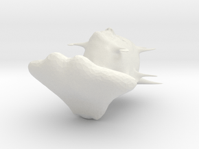 ufó in White Natural Versatile Plastic
