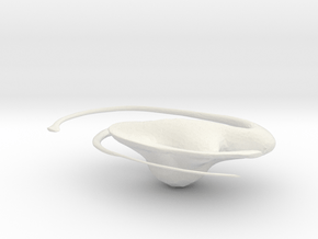 Hajrá Deszk in White Natural Versatile Plastic