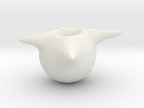 vaza in White Natural Versatile Plastic