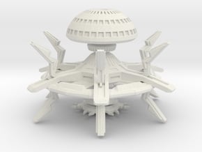 Cardassians Space Station in White Natural Versatile Plastic
