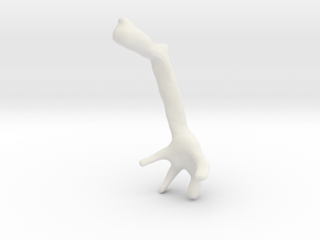 NICE CARTOON ARM in White Natural Versatile Plastic