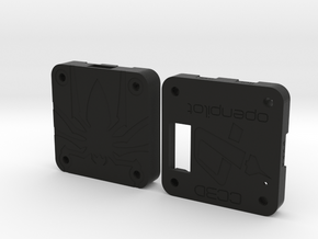 OpenPilot CC3D Case in Black Natural Versatile Plastic