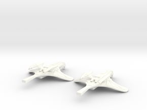 NuTux Class Romulan War Bird in White Processed Versatile Plastic