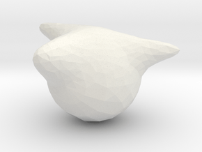 testdude2 in White Natural Versatile Plastic