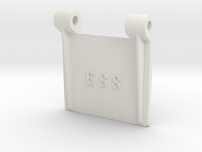 E88 in White Natural Versatile Plastic