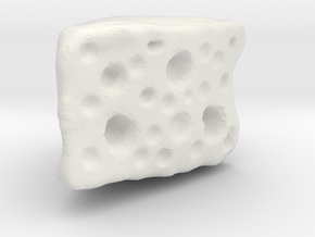 Cheese in White Natural Versatile Plastic