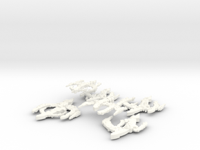 Breen Flank in White Processed Versatile Plastic