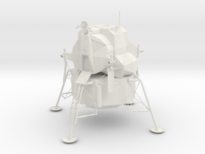 Apollo Lunar Module in White Natural Versatile Plastic