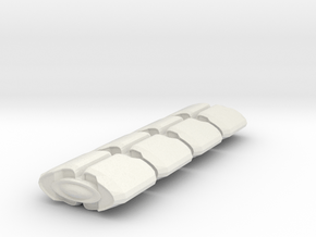 Freighter Pods in White Natural Versatile Plastic