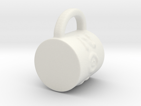 Zoo mug in White Natural Versatile Plastic