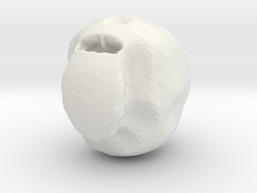 Skull (Deszk ,Balázs) in White Natural Versatile Plastic