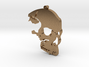 The Skull Rules in Natural Brass