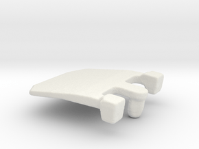 IBM Model F - Pivot Plate 3DScan in White Natural Versatile Plastic