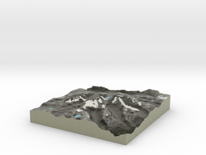 Terrafab generated model Fri Sep 27 2013 11:52:51  in Full Color Sandstone