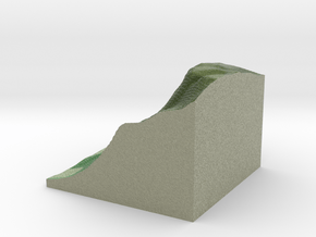 Terrafab generated model Fri Sep 27 2013 11:40:05  in Full Color Sandstone