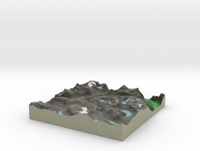 Terrafab generated model Fri Sep 27 2013 11:41:17  in Full Color Sandstone