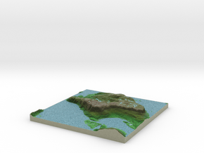 Terrafab generated model Fri Sep 27 2013 14:36:15  in Full Color Sandstone