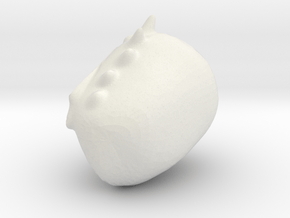 hungry hedgehog in White Natural Versatile Plastic