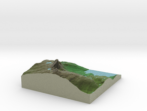Terrafab generated model Fri Sep 27 2013 12:18:46  in Full Color Sandstone