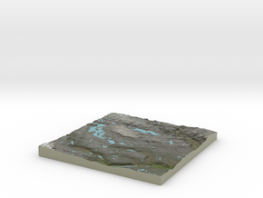 Terrafab generated model Fri Sep 27 2013 13:20:04  in Full Color Sandstone