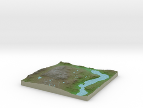 Terrafab generated model Fri Sep 27 2013 17:17:35  in Full Color Sandstone