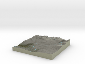 Terrafab generated model Fri Sep 27 2013 18:33:31  in Full Color Sandstone