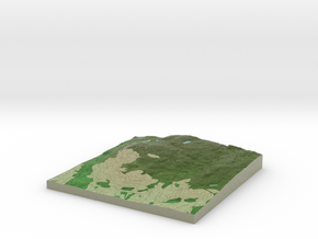 Terrafab generated model Fri Sep 27 2013 15:55:15  in Full Color Sandstone