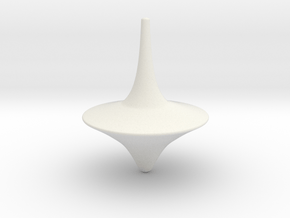 Spinning Top From Inception in White Natural Versatile Plastic