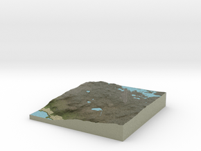 Terrafab generated model Fri Sep 27 2013 14:15:27  in Full Color Sandstone