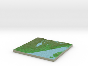 Terrafab generated model Fri Sep 27 2013 22:24:23  in Full Color Sandstone
