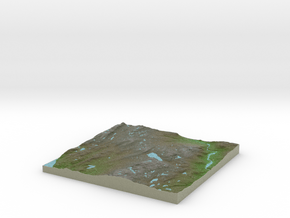 Terrafab generated model Fri Sep 27 2013 18:30:29  in Full Color Sandstone