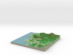Terrafab generated model Fri Sep 27 2013 20:06:35  in Full Color Sandstone