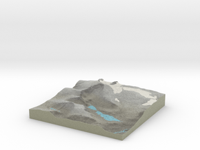 Terrafab generated model Fri Sep 27 2013 17:54:21  in Full Color Sandstone
