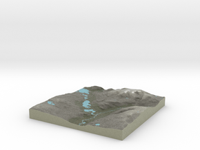 Terrafab generated model Sat Sep 28 2013 13:48:50  in Full Color Sandstone