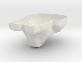 Customizable Sphynx Mold in White Natural Versatile Plastic