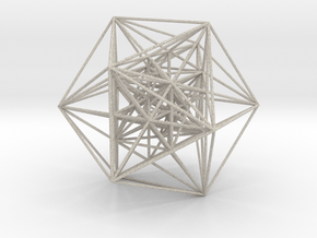 MorphoHedron11-800F Icosahedron in Natural Sandstone