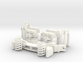 1 8 32 Deuce Independent Front Suspension in White Processed Versatile Plastic