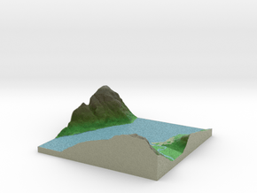 Terrafab generated model Wed Oct 02 2013 18:04:25  in Full Color Sandstone