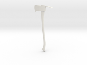 1/10 Scale Pulaski Tool in White Natural Versatile Plastic